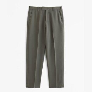 A&F Men's Collins Tailored Suit Pant - 34 x 34 - Olive